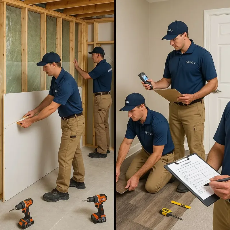 Repairs and Reconstruction process in Silver Lake, OH